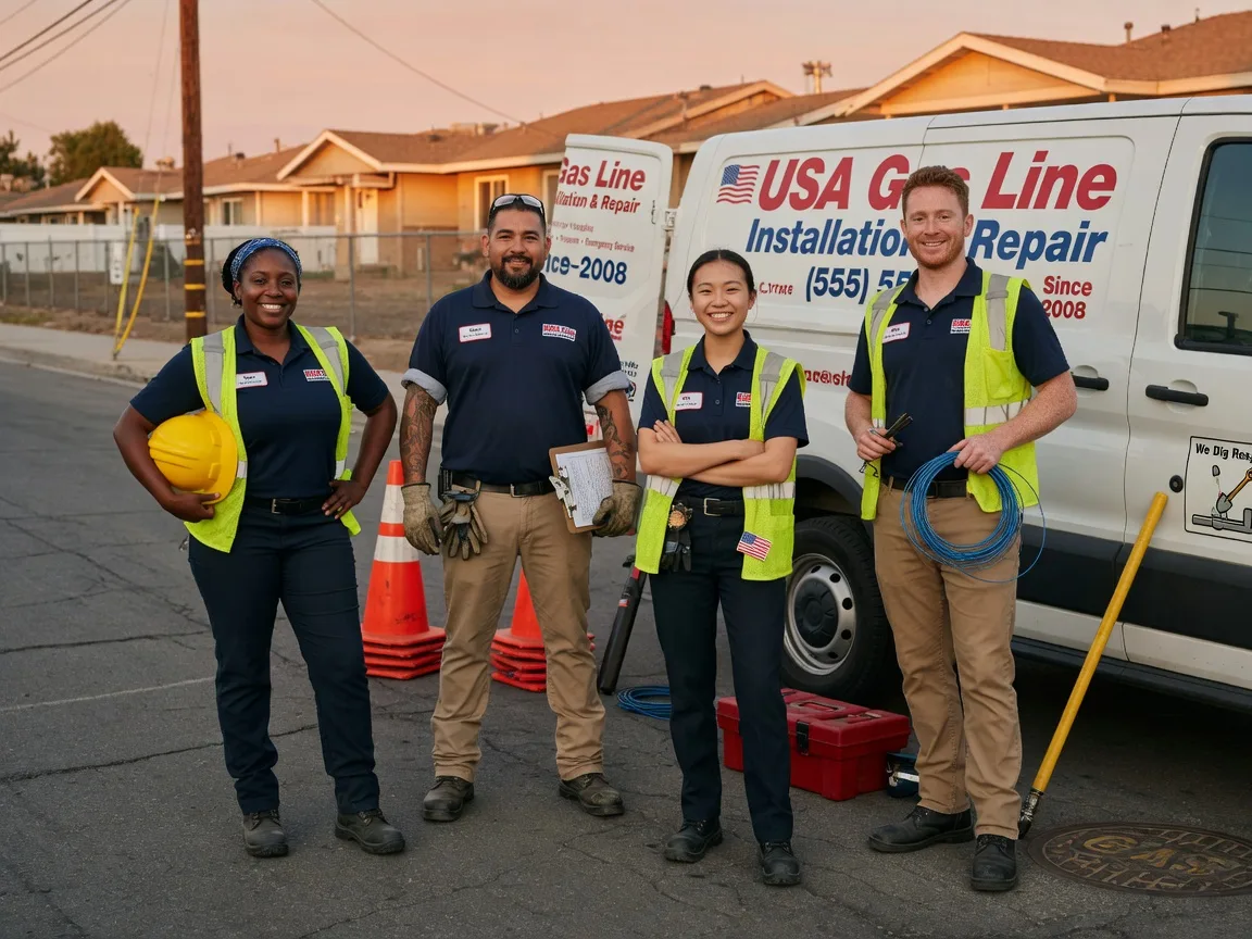 Gas Line Installation company in Zwolle, LA